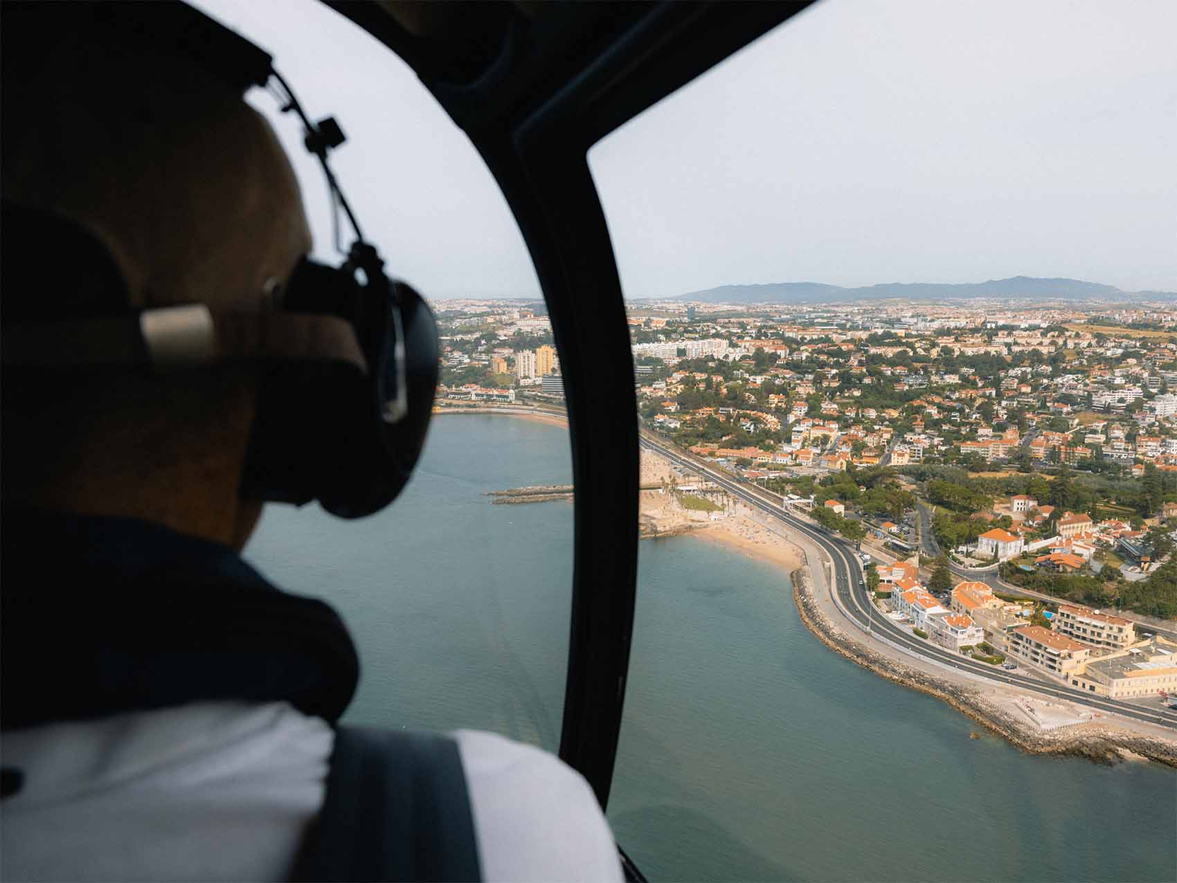Vol en hélicoptère entre Cascais et Estoril
