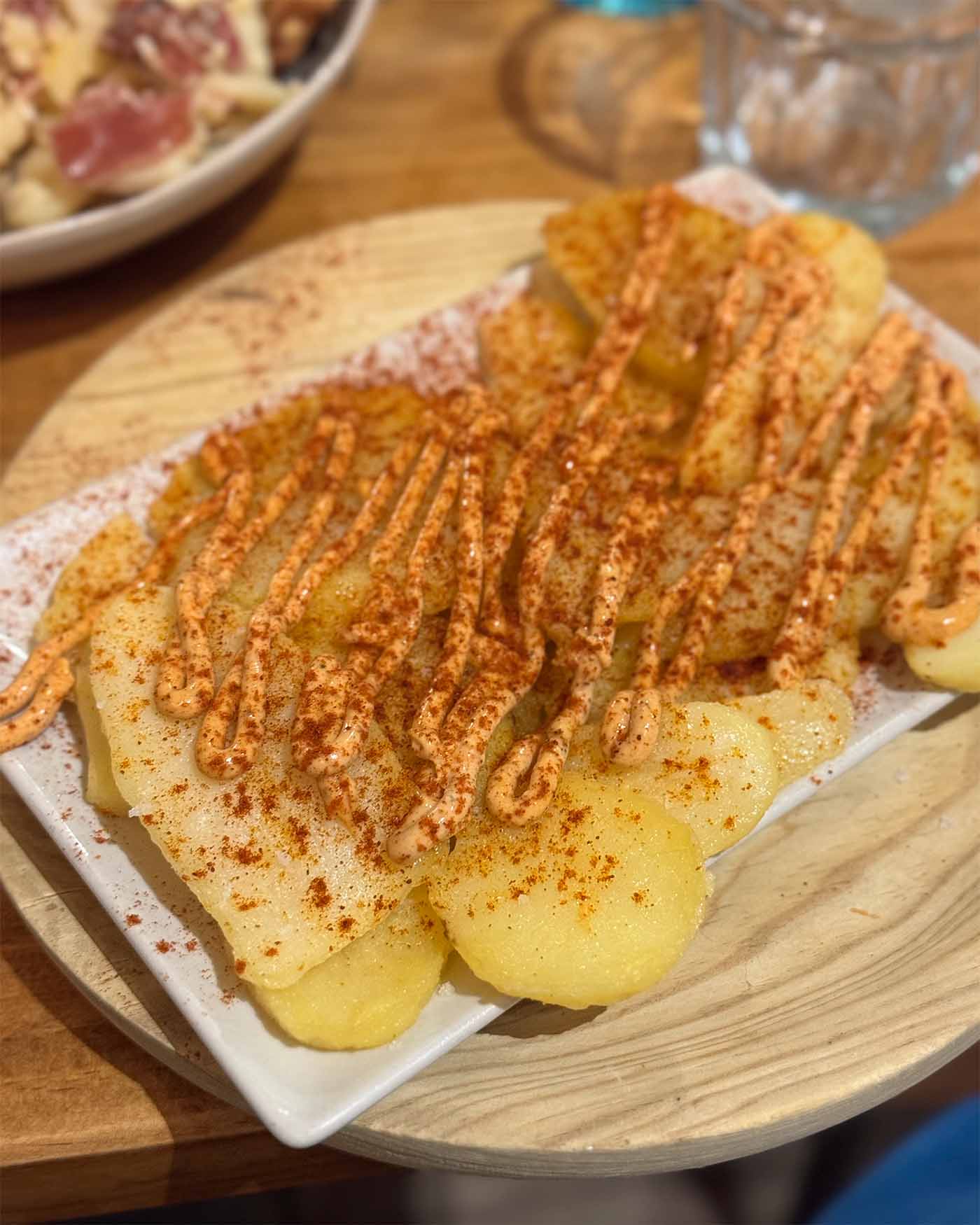 Restaurant la Tapeta de Gérone - Patatas Bravas