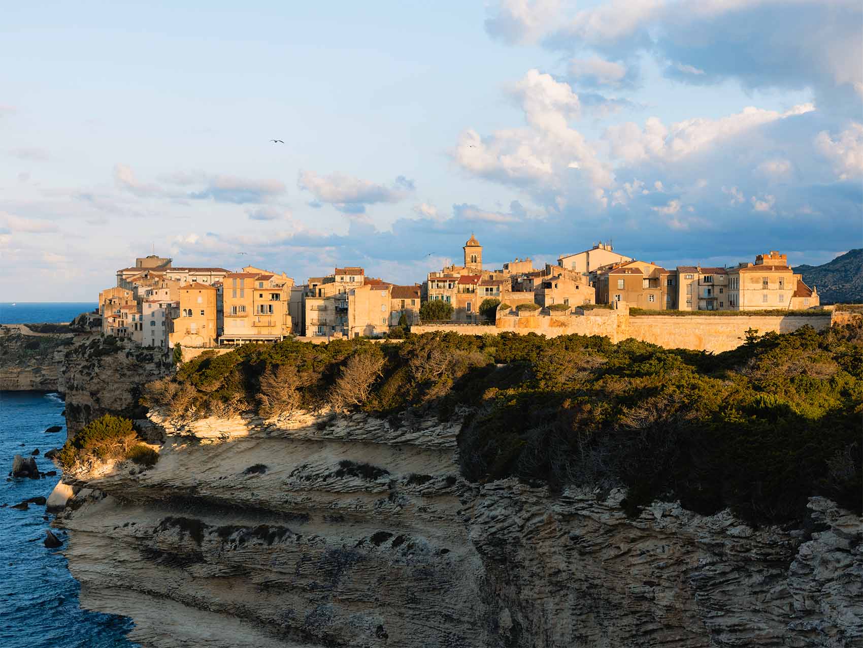 Point de vue sur Bonifacio