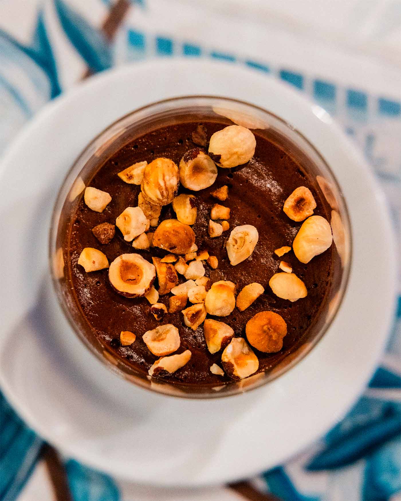 Mousse au chocolat au restaurant Baia à Cascais