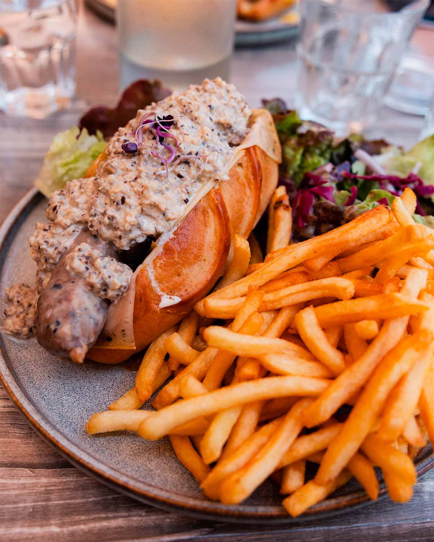 Restaurant Ô Pitchou à Saint-Cirq-Lapopie