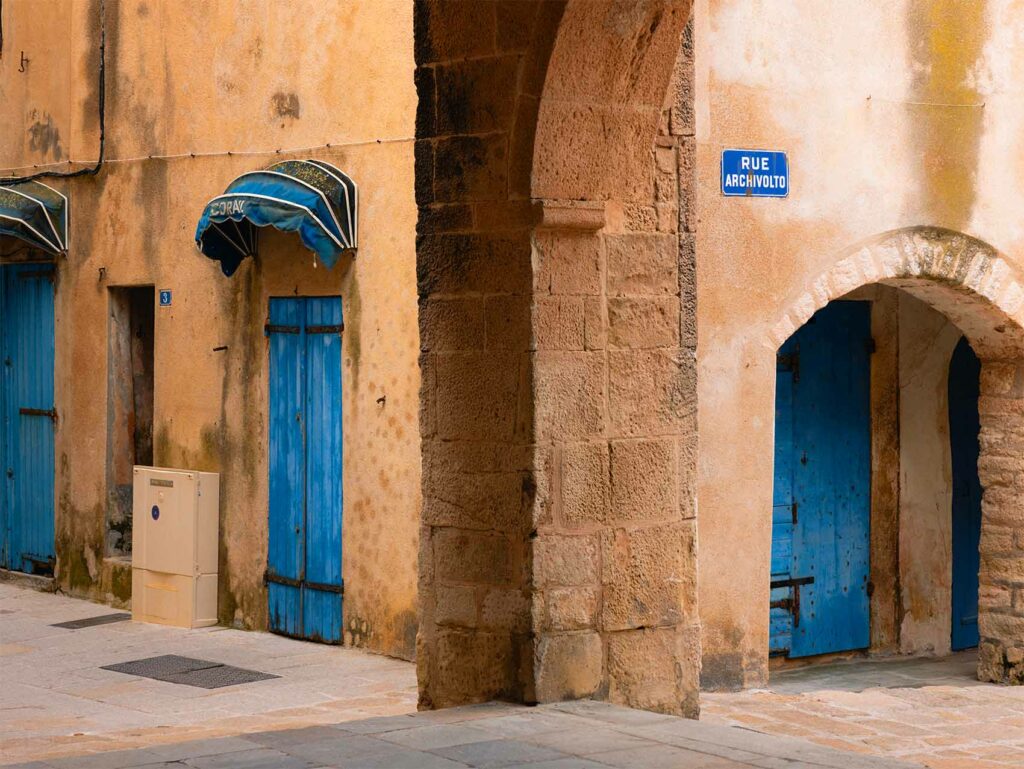 Rue Archivolto à Bonifacio
