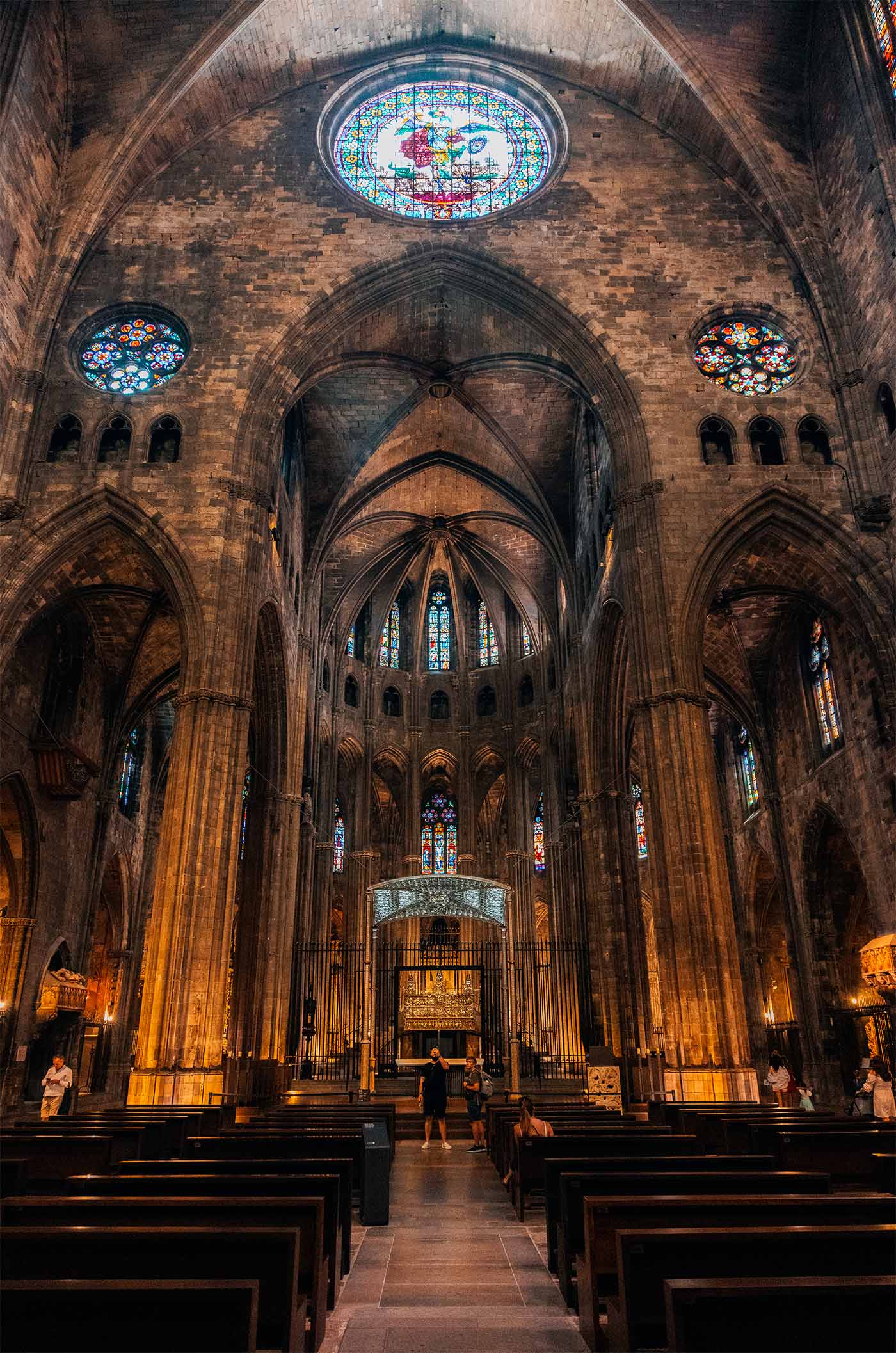 Intérieur de la Cathédrale Sainte-Marie de Gérone