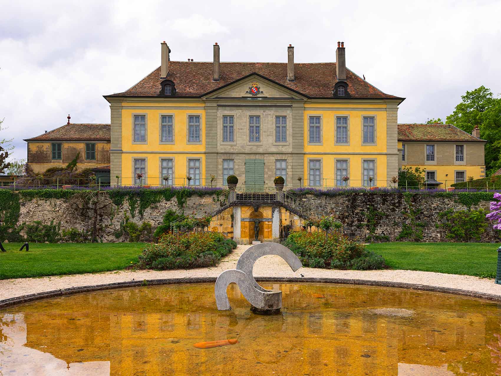 Château de Vullierens dans le canton de Vaud