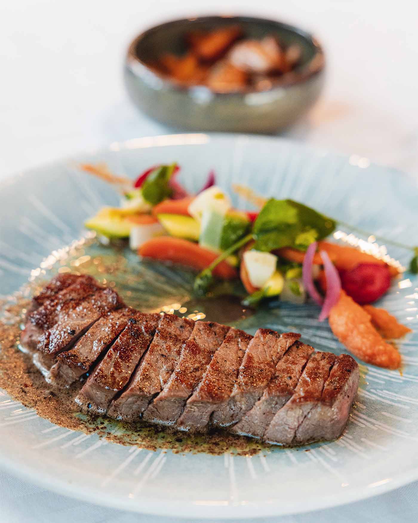 Repas au restaurant du Club Nautique de Morges