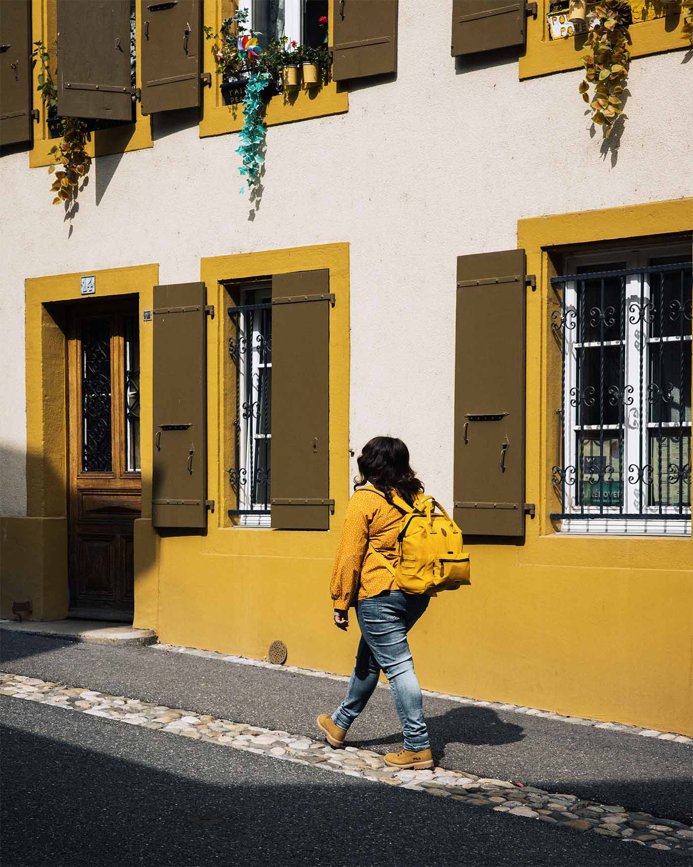 Village de Grandson en Suisse