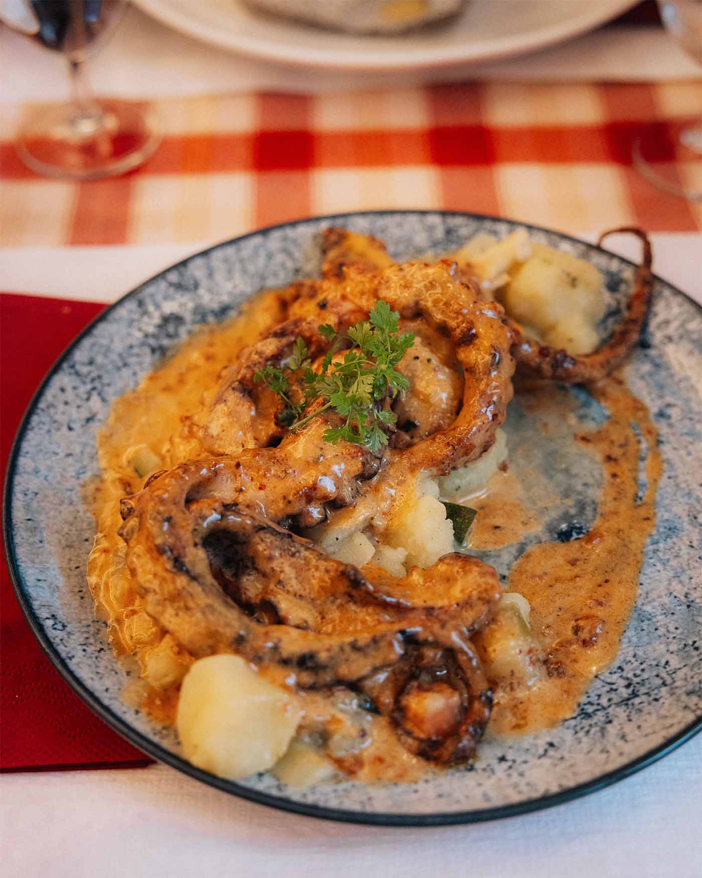 Repas au restaurant la Grande Da Antonio à Yverdon-les-bains