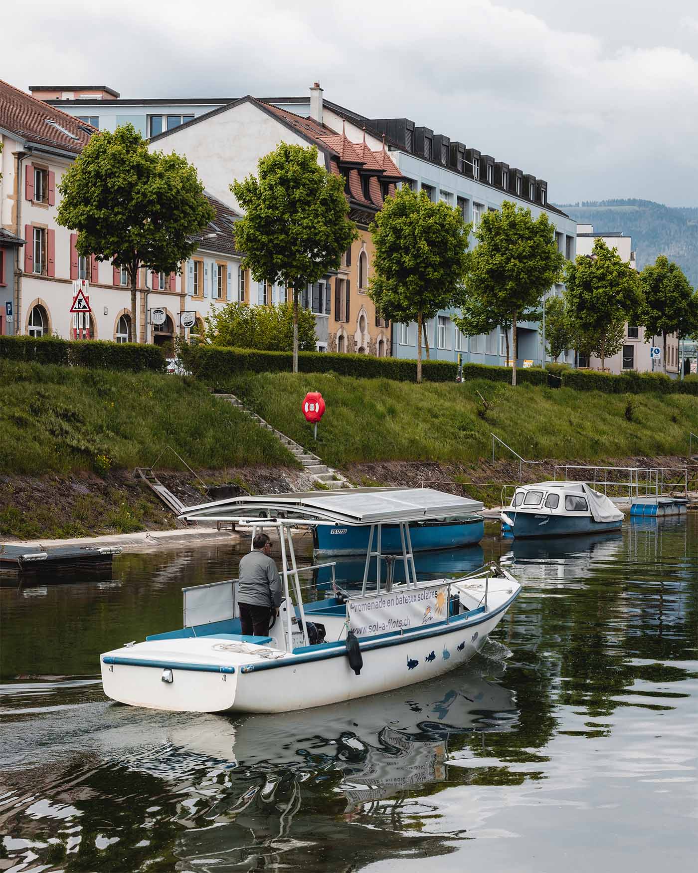 Bâteau solaire à Yverdon-les-bains