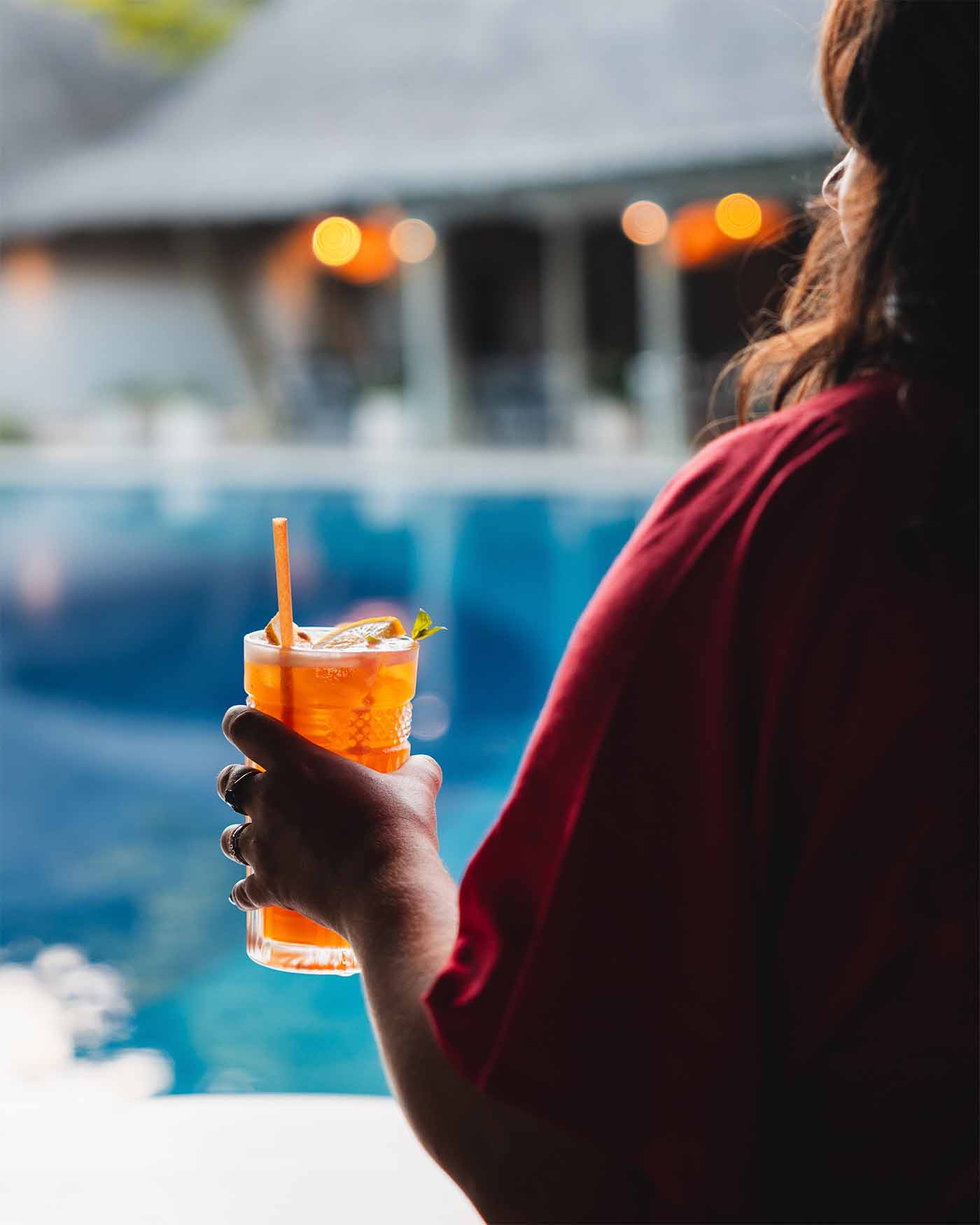 Piscine du C Beach Club, l'une de nos adresses préférées à l'Île Maurice pour l'apéro