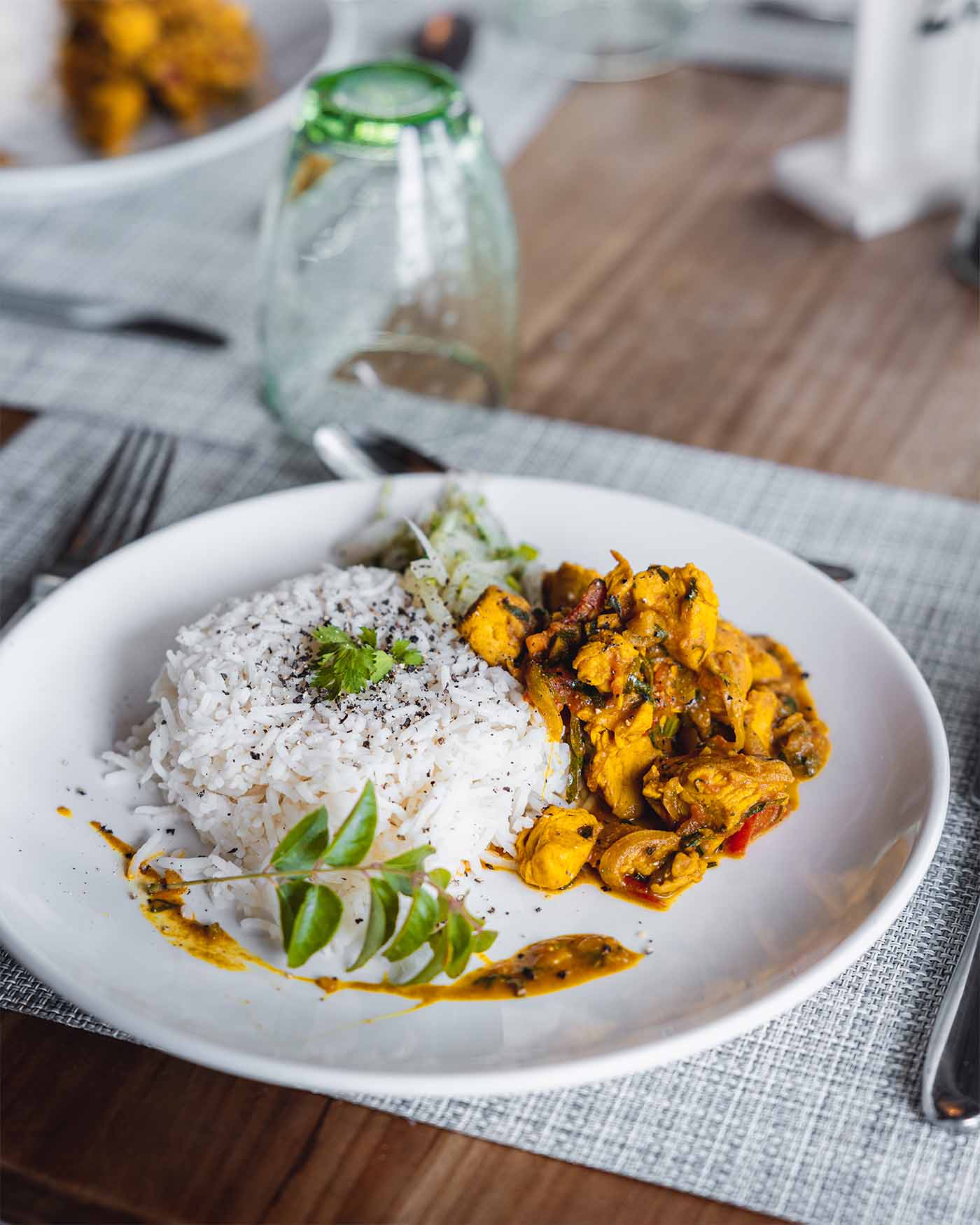 Cour de cuisine : cari poulet