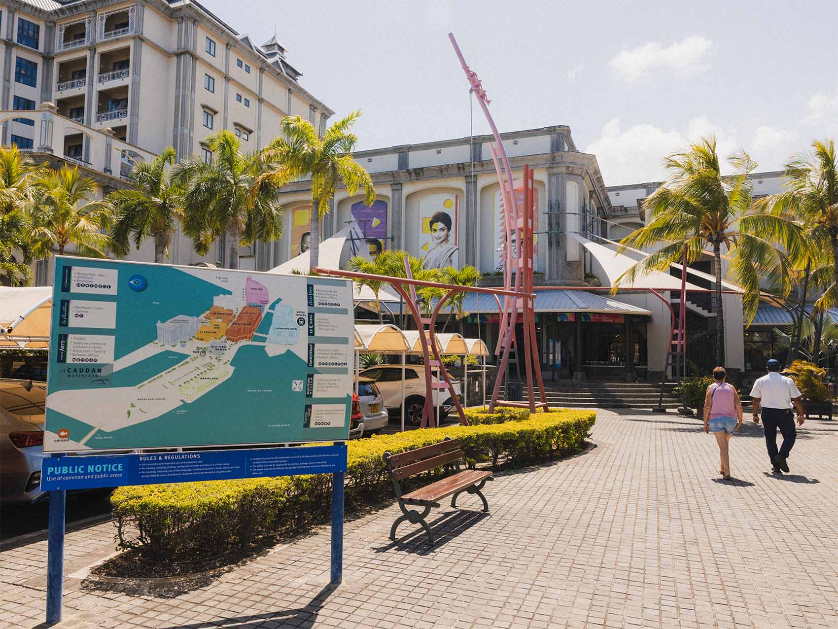 Caudan Waterfront à Port Louis