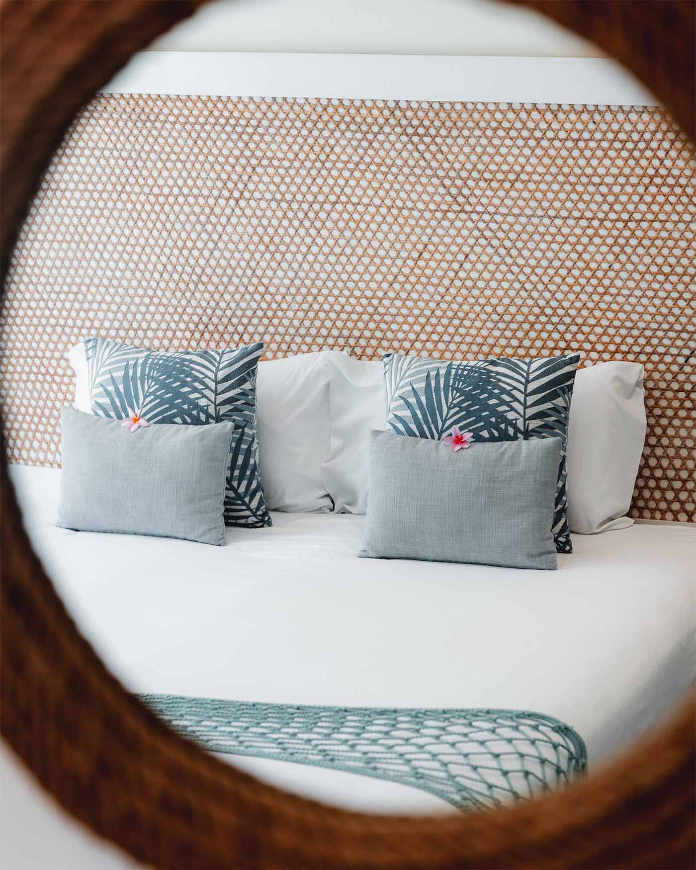 Hôtel Kaz'Alala, l'une de nos adresses préférées à l'Île Maurice. Photo de la chambre