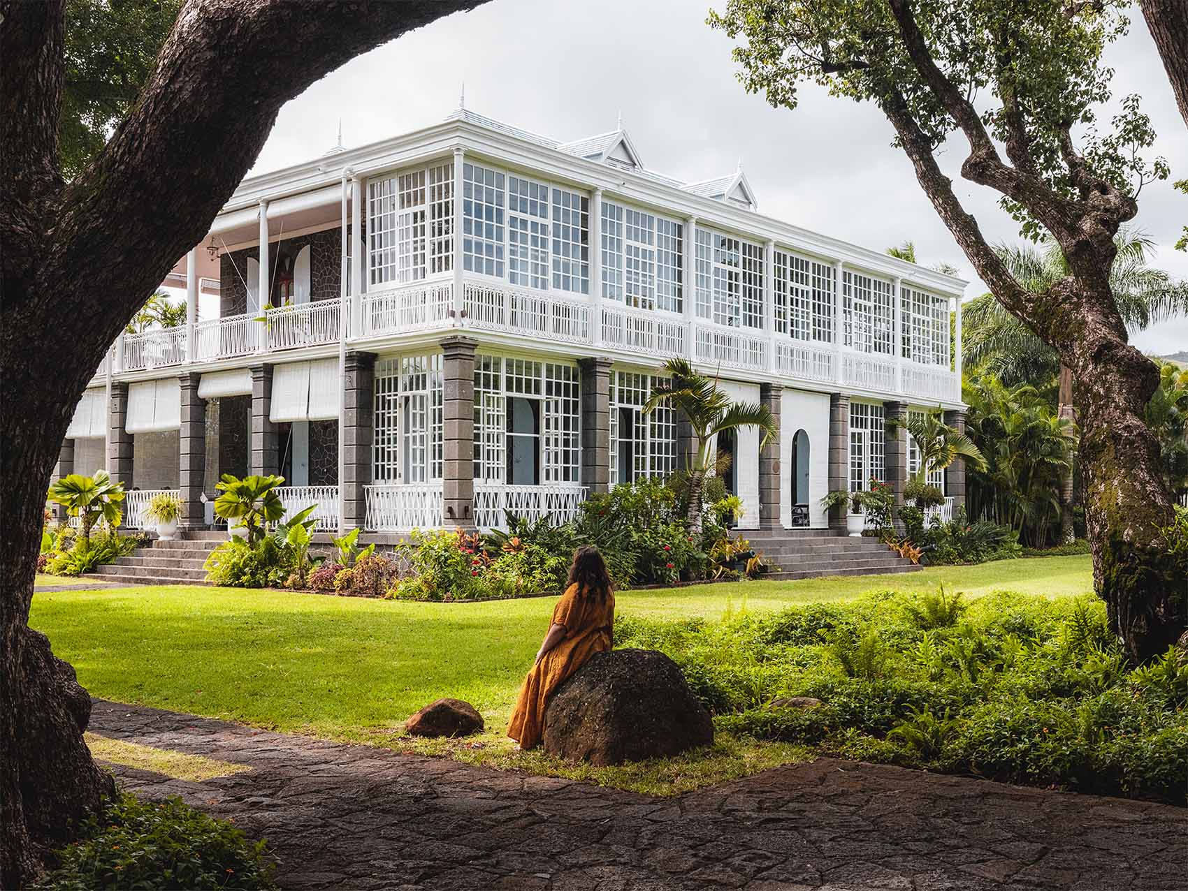 Château de Bel Ombre dans le sud de l'Île Maurice