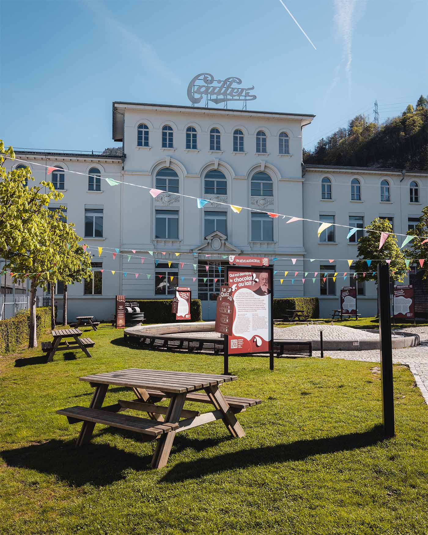 Façade de la maison cailler