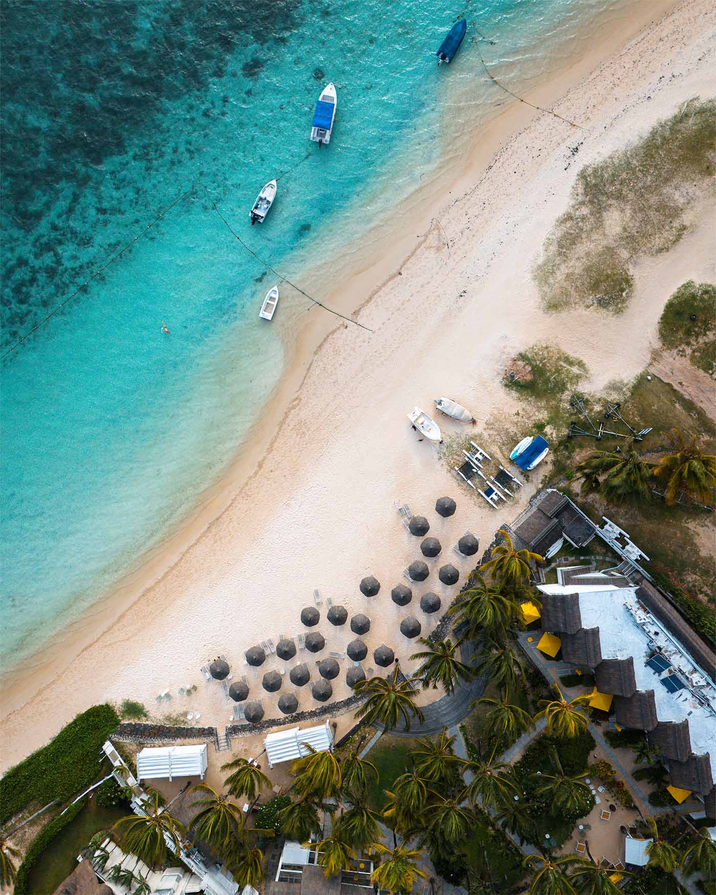 Le Veranda Palmar Beach vu depuis les airs