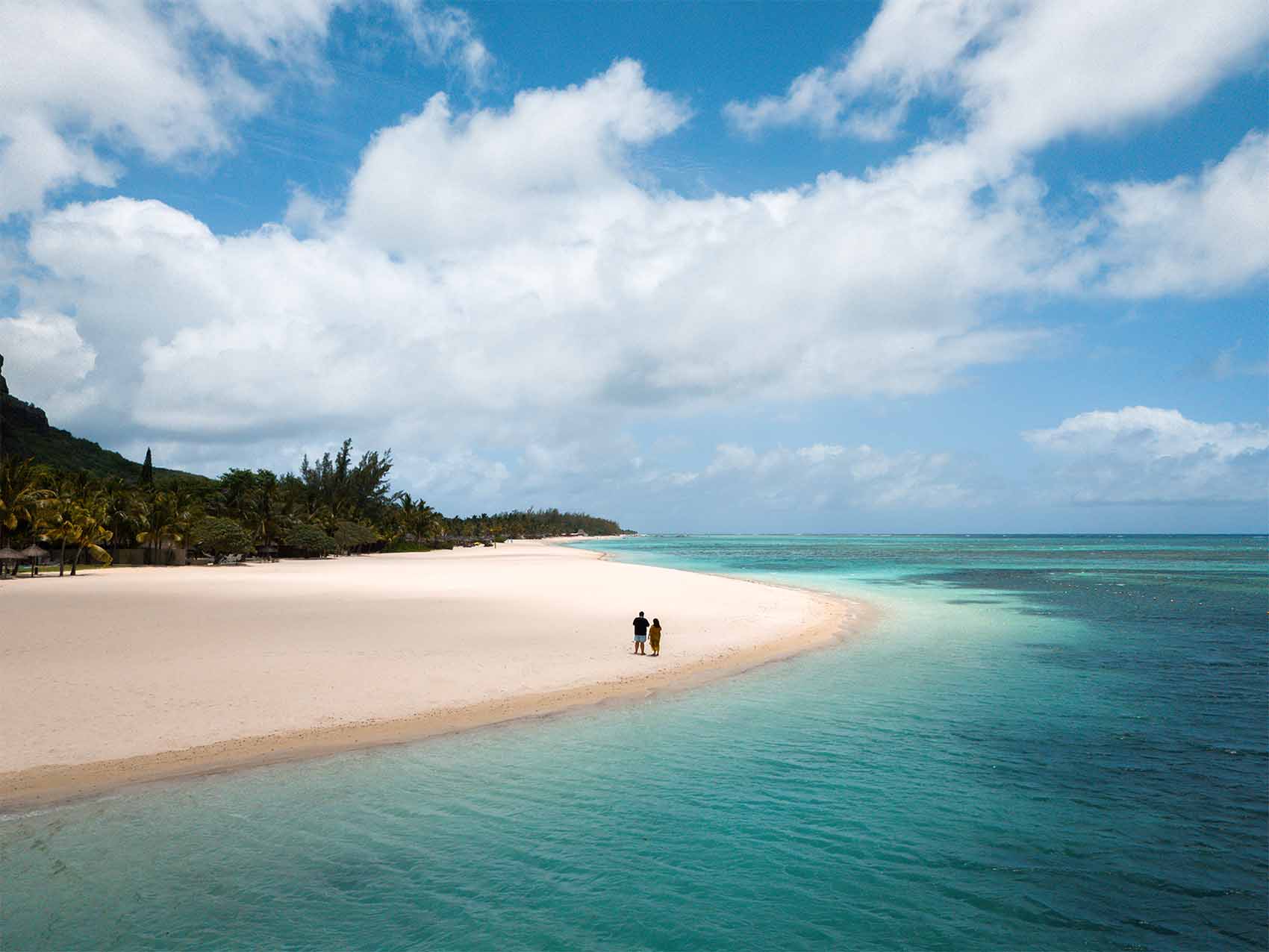 Plage du Morne à l'Île Maurice